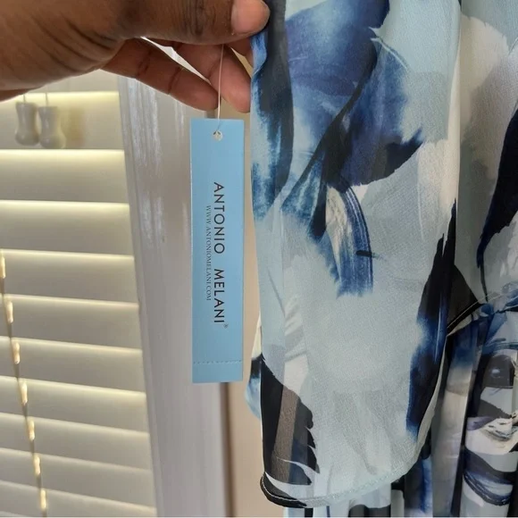 ANTONIO MELANI Lupe Maxi Floral Dress NWT - Picture 6 of 7